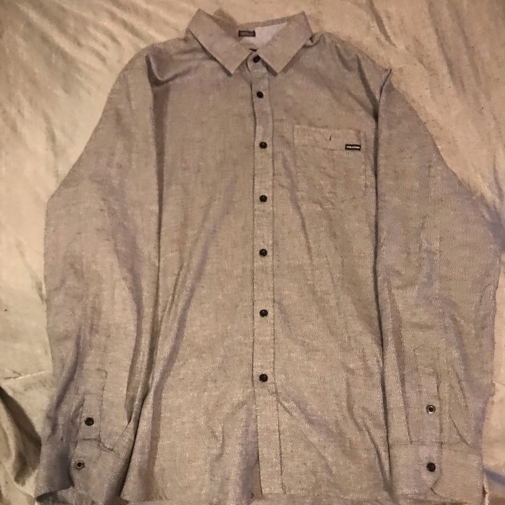 Volcom button up shirt